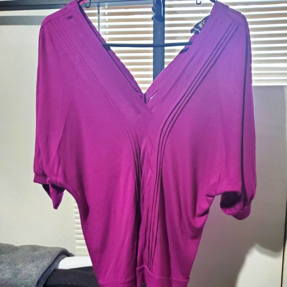 Purple blouse